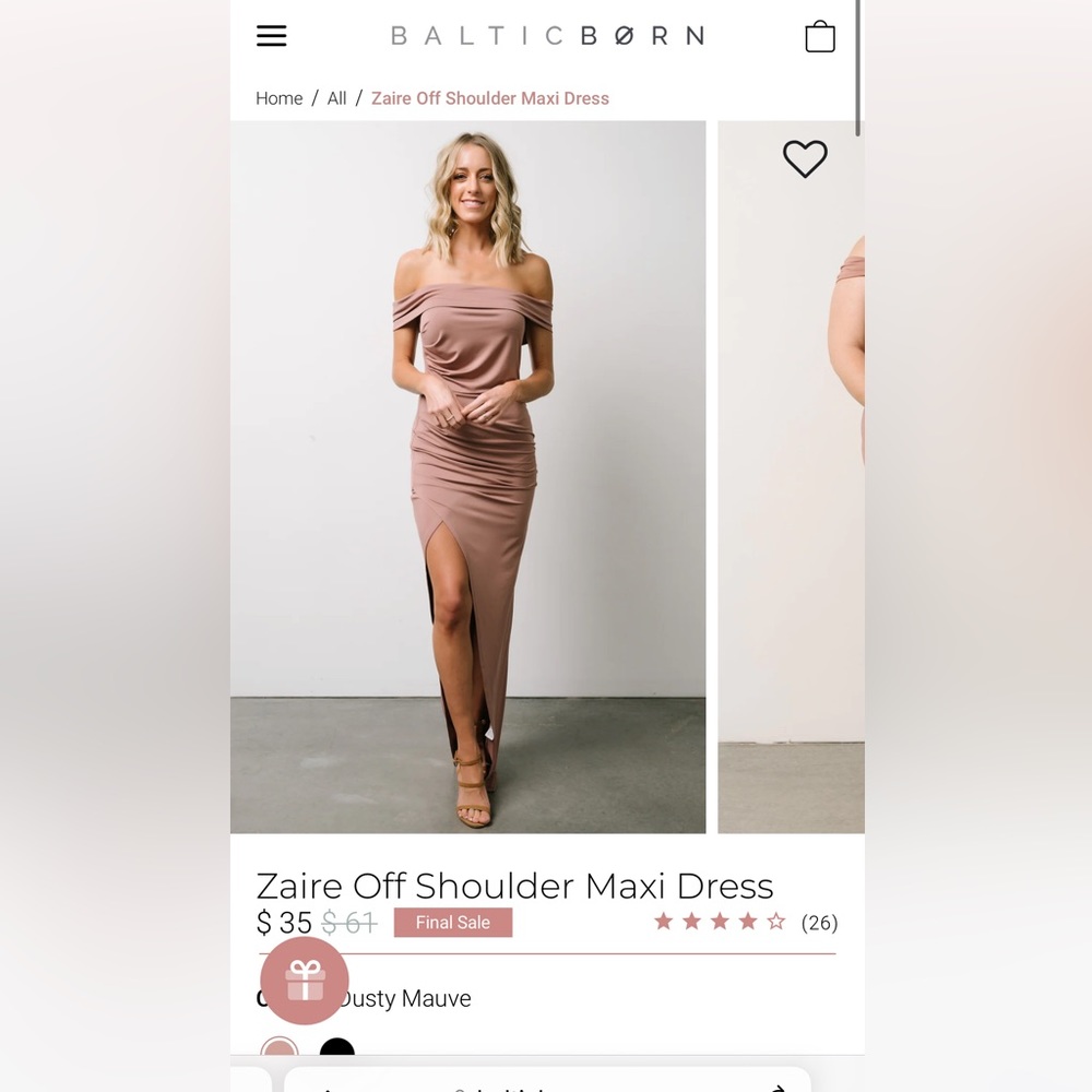 Off the Shoulder Dress